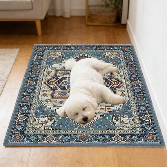ICQOVD Washable Pet Changing Pads Bohemian Style Reusable Training Pads for Cats and Dogs Small Medium Large Pets