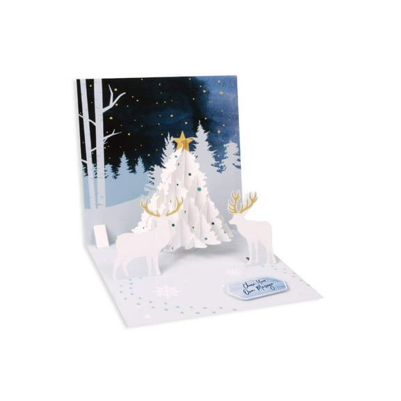Up With Paper Midnight Tree Pop-Up Card