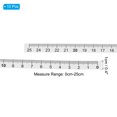 thumbnail image 2 of Uxcell Adhesive Ruler, 10 Pack 25cm Backed Tape Measures Waterproof for Workbench Sewing Table,Transparent, 2 of 5