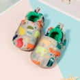 thumbnail image 2 of Otqutp Toddler Casual&nbsp;Shoes Baby Winter Warm Shoes Socks Solid Color Patchwork Knitted Plush Baby Socks 0 To 18 Months, 2 of 4