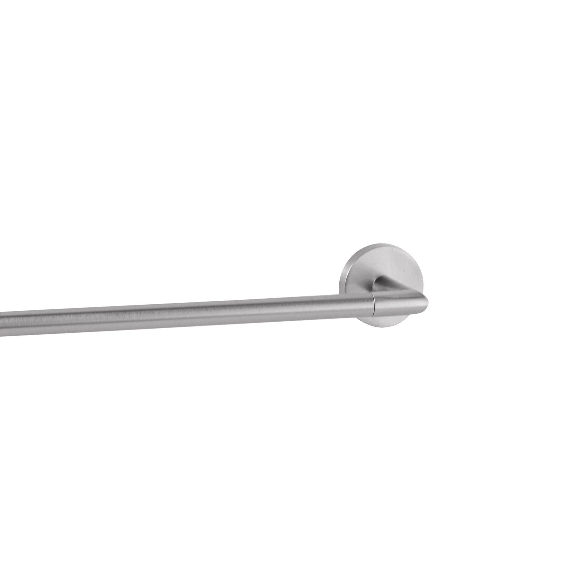 Design House Graz 24" Wall Mount Towel Bar, Satin Nickel