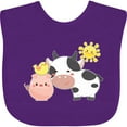 thumbnail image 3 of Inktastic Fun Farm Animals Cow, Pig, Chick Boys or Girls Baby Bib, 3 of 4