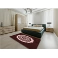 thumbnail image 4 of Ahgly Company Indoor Rectangle Patterned Chocolate Brown Area Rugs, 7' x 10', 4 of 6
