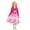 Q241 Hot Pink, variant on Angala 2 Piece Outfits For Girls Crew Neck Sleeveless Floral Pattern Dress With Solid Knit Cardigan Set Girls Fall Season Wear Clothes