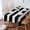 Black, variant on Yellow Striped Tablecloth Rectangle Table Cloth 60x102, Waterproof Tablecloth Outdoor Table Cloth, Modern Simple Monochrome Geometric White Washable Table Cover for Kitchen Dinning Party