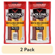 (2 pack) 3OZ JACK LINK'S ORIGINAL BEEF AND CHEDDAR CHEESE STICKS 1/1CT
