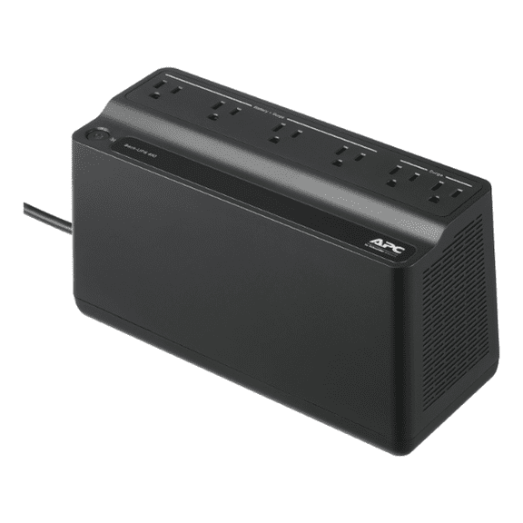 APC UPS 450VA Battery Backup Surge Protector, BN450M Backup Battery Power Supply, 6 Outlets