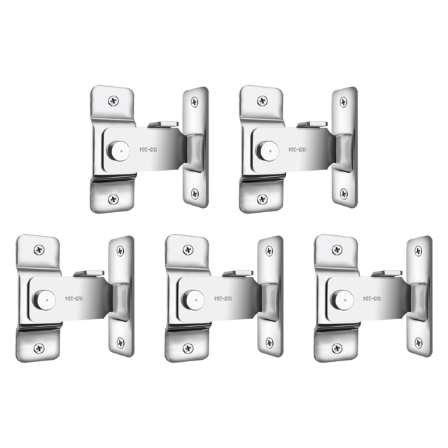 Cerradura Puerta Ángulo Recto Seguridad Con Acero Inoxidable 90 Grados (L)
