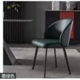 thumbnail image 1 of Italian Leather Chairs Kitchen Dining Room Backrest Design Chairs Minimalist Ergonomic Cadeiras De Jantar Dining Table Furniture My Lux Decor Round, 1 of 13