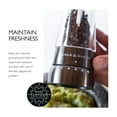 thumbnail image 5 of Cole & Mason Derwent 3.5 oz Auto-Start Acrylic Modern Gray Solid Print Pepper Mills, 5 of 7