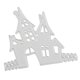 thumbnail image 5 of Hallowmas Castillo Corte Muere Pntils Para Bricoje Estampado Tarjetas De Papel Artesanía Sunnimix Plantilla de troqueles de corte de metal, 5 of 7