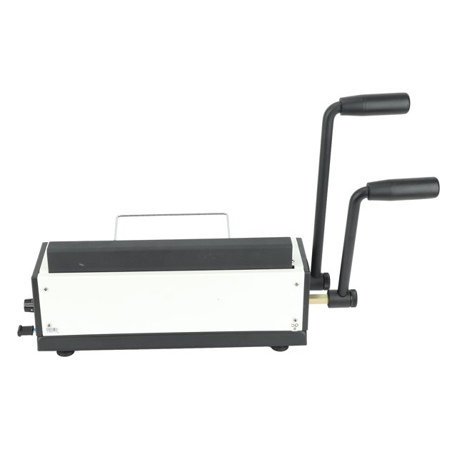 Comb Binding Machine, Coil Binder Easy Operation 3:1 Pitch for Paper Square Holes
