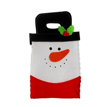 

Christmas Candy Bag Santa Clause/ Snowman Buggy Bag Storage Bag