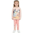 thumbnail image 2 of Bluey And Bingo Girls Top And Leggings Set Pink Sizes 2T To 8, 2 of 6