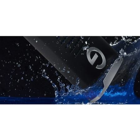 G-Technology - G-DRIVE Mobile SSD R-Series 2TB External USB 3.1 Gen 2 Portable Solid State Drive - Black/Silver