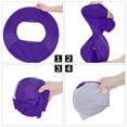 thumbnail image 4 of Sombrilla para sol LIZMOF de alta visibilidad, color morado, paquete de 2 unidades, 4 of 5