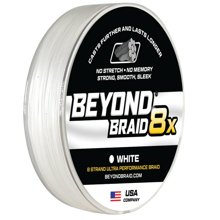 Beyond Braid 8x Ultra Performance 8-Strand Fishing Line - Green - 2000 Yards - 50 lb. Test