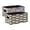 Colored Sprinkles Bats White Flowers, variant on Felt Storage Bins 2-Pack Foldable Space-Saving Organizer For Home Office Brains&bolts 4th Of July Theme