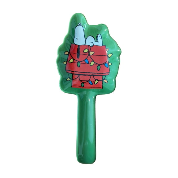 Disney Peanuts Spoon Rest Christmas Lights Snoopy Doghouse