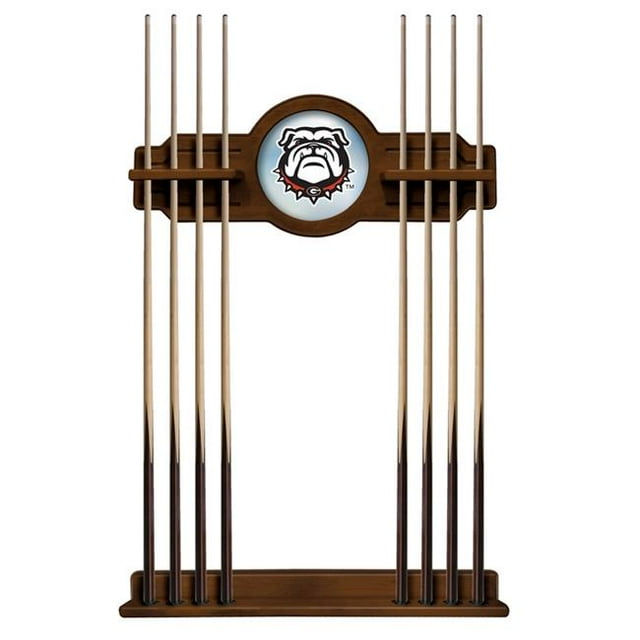 Holland Bar Stool CueChrdGA-Dog Bulldogs Géorgie Piscine Cue Rack