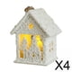 thumbnail image 1 of Adornos de casa Baoblaze colgante Brillante para árbol de Navidad material de madera, 1 of 8
