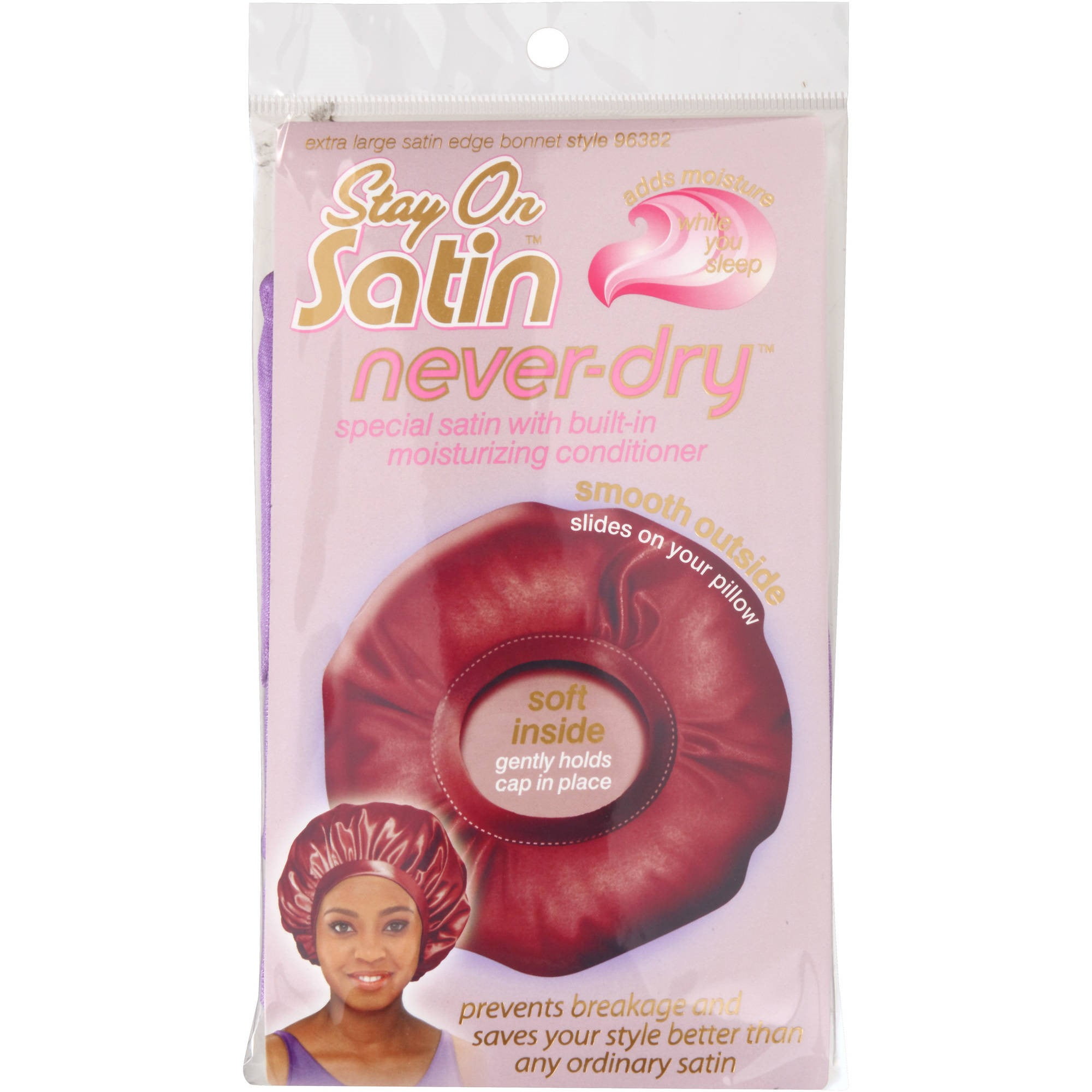 Stay On Satin Black, Extra Large