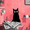 Blackcat, variant on Bright Floral Monogram Girl Nursery Canvas Kids Bedroom Home Living Room Wall Decor Sets