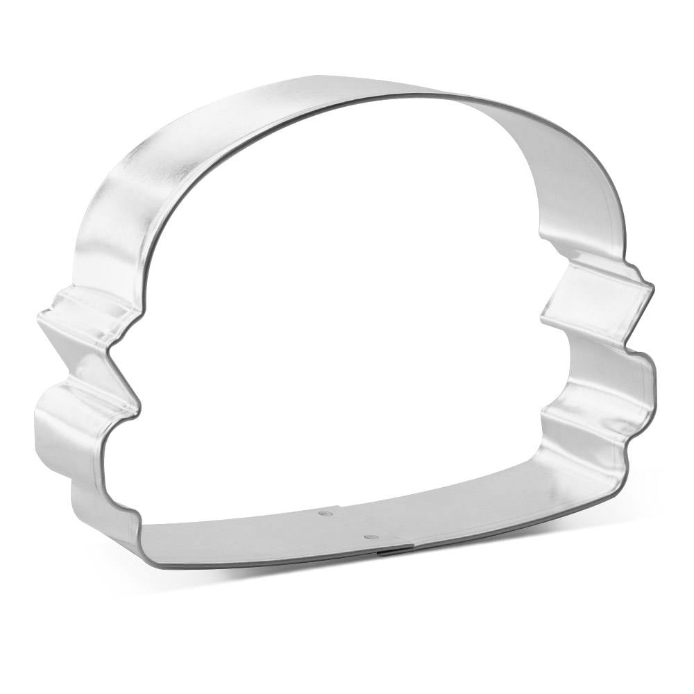 Hamburger Cookie Cutter 3.5 in B1526 Foose Cookie Cutters USA Tin