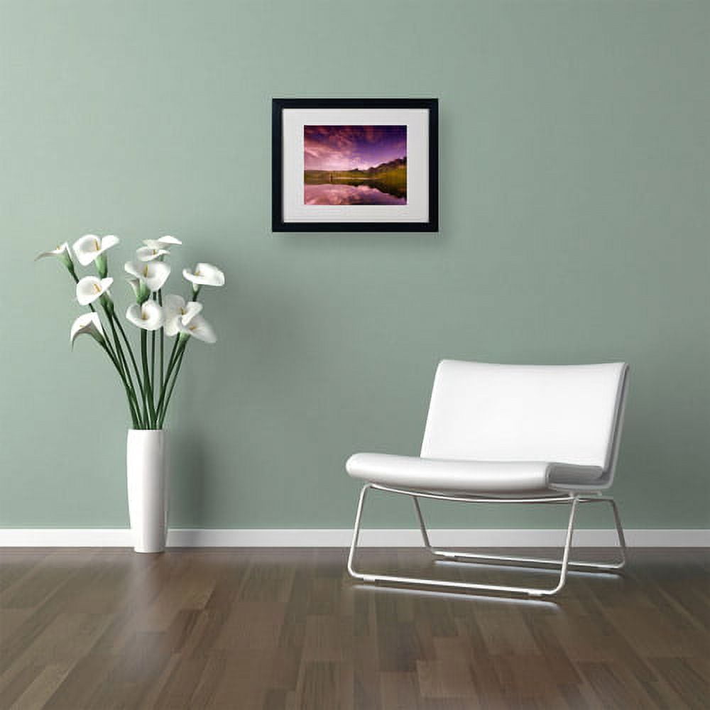 Trademark Fine Art "Beyond the Sky II" Canvas Art by Philippe Sainte-Laudy, Black Frame