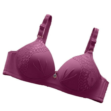 

Lace Bralettes For Women Women s Lace Printing Bra Big Girls Seamless Comfortflex Fit Cozy Pullover Bra