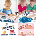 thumbnail image 2 of Wooden Spelling Letter Case Card Set Childrens Early Education Alphabet Learning Toy Parent Child Teaching Aid Language Development Puzzle Activity, 2 of 9