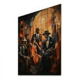 thumbnail image 2 of Designart "Renaissance of Harlem Jazz V" African American Print on Natural Pine Wood, 2 of 5