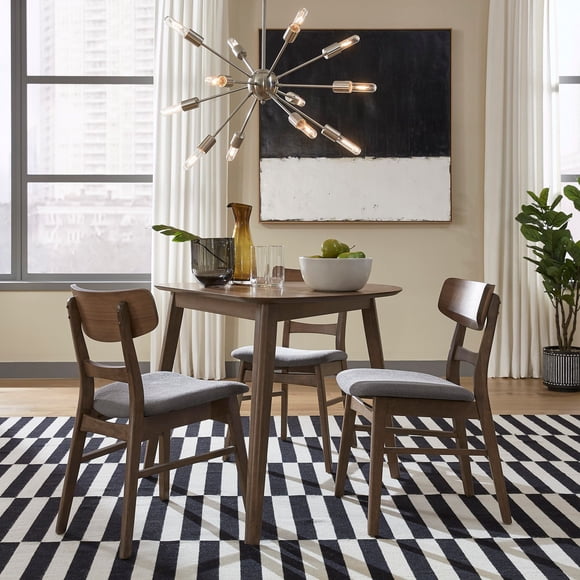 Liberty Furniture Space Savers 4 Piece Triangle Table Set - Brown