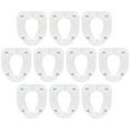 thumbnail image 4 of Disposable Toilet Seat Cushion for Travel and Outdoor Use PE Material White Color Fits Most Seats, 4 of 8