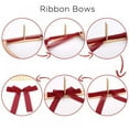 thumbnail image 2 of Extended Bow Maker for Ribbon for Wreaths, Wooden Ribbon Bow Maker with Twist Ties and Instructions for Creating Gift Bows, Hair Bows, Corsages, Holiday Wreaths, Various Crafts, 2 of 6