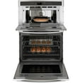 thumbnail image 3 of GE Appliances PT7800SHSS 30 Inch Electric Double Wall Oven/Microwave Combo Stainless Steel, 3 of 5