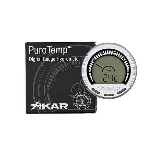 Xikar Purotemp Digital Gauge Hygrometer
