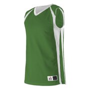 Alleson Athletic 54MMR Mens Reversible Basketball Jersey - Black White