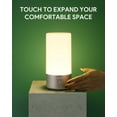 thumbnail image 3 of AUKEY Table Lamp, Touch Sensor Bedside Lamp with Color Changing RGB & Dimmable Warm White Light, 3 of 9