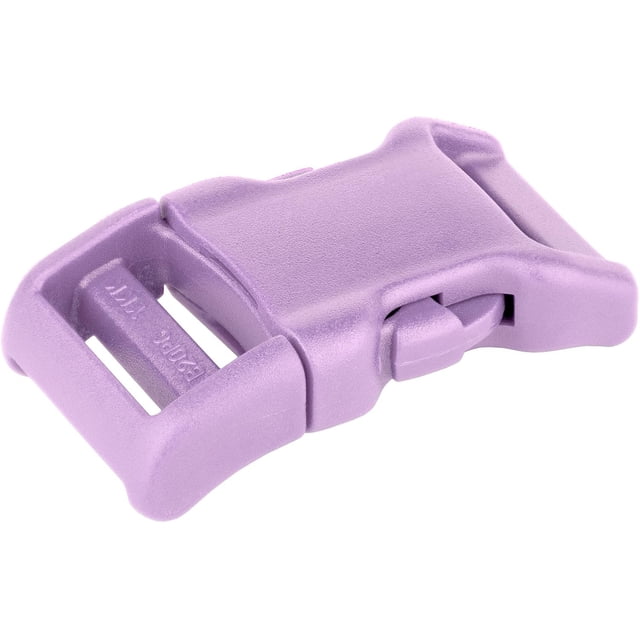 Charming - 3/4 Inch Contoured Side Release Plastic Buckle - (Lavender, 10 Pack) - Designed for unforgettable banquet accessories