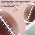 thumbnail image 2 of Xiao Hua Balón de fútbol americano de espuma de 8,26 pulgadas, pequeño y fácil de agarrar, de espuma suave de alta calidad., 2 of 5