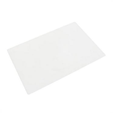Clear Plastic Dining Table Placemats Nonslip Mats for Kitchen and Prof D4W6