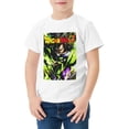 thumbnail image 1 of Dbz Kid's Cotton Short-sleeve T-shirt,White,7-8 años, 1 of 5
