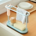 thumbnail image 4 of Soporte para platos desmontable azul profundo, jabonera, bandeja de cocina, organizador de cocina, estante, soporte para esponja, fregadero, 4 of 5