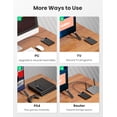 thumbnail image 6 of UGREEN 2.5 Inch Hard Drive Enclosure, USB C 6Gbps SATA SSD HDD Case, External Drive Adapter with UASP for Laptop, PC, TV, PS4, 6 of 7