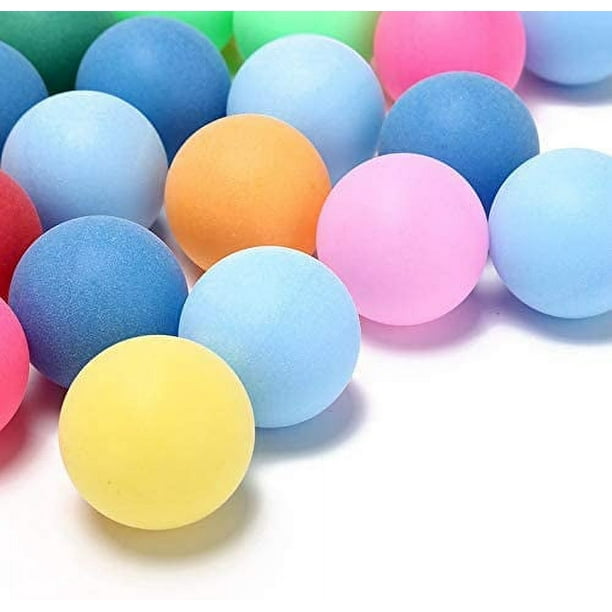 Balles de ping-pong colorés 6 pcs