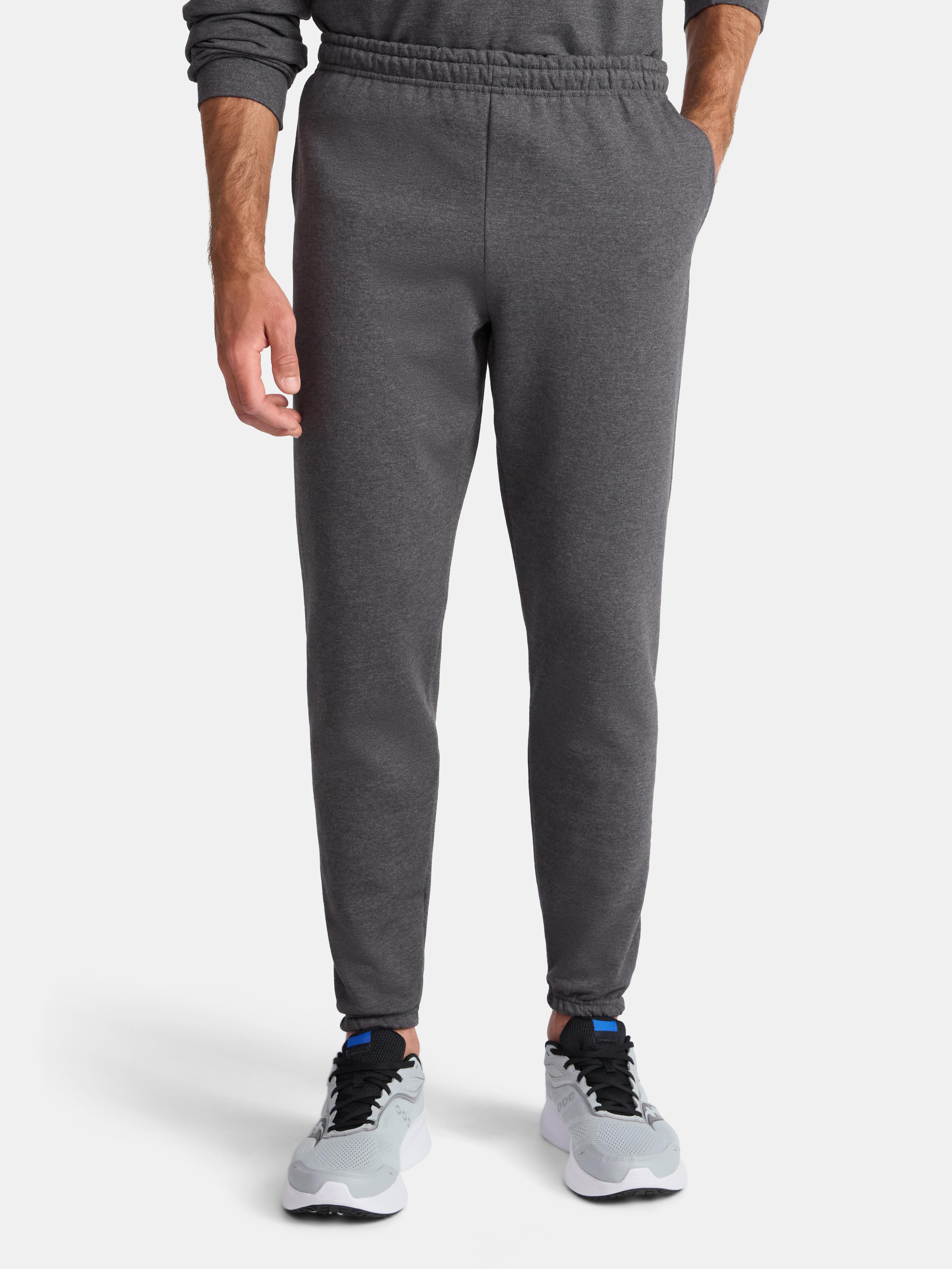 Athletic Works Men's and Big Men's Fleece Jogger Sweatpants, Sizes XS-5XL
