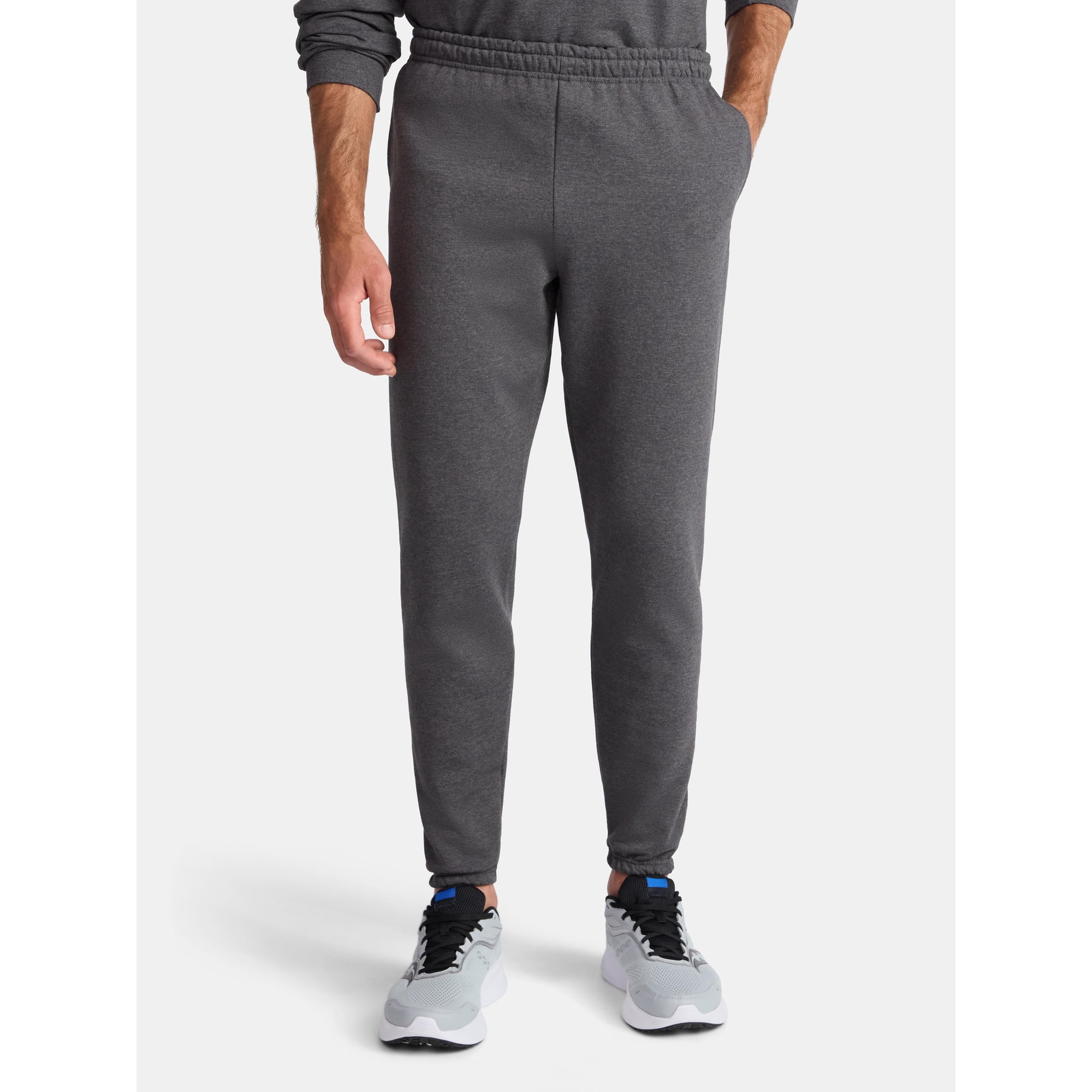Athletic Works Men's and Big Men's Fleece Jogger Sweatpants, Sizes XS-4XLT