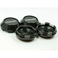 thumbnail image 2 of 4pcs 68mm Rays Hubcaps Rim Caps Wheel Center Caps Badges Black TE37, 2 of 3