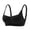 Black, variant on Womens Square Neck Wireless Bra Breathable Seamless Push Up Adjustable Straps Solid Color Comfortable Supportive Everyday Lingerie For All Seasons